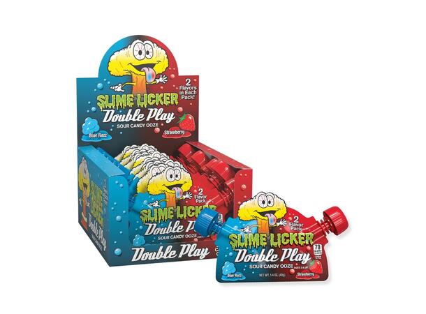Toxic Waste Slime Licker Double Play Pouch 40g 1x12 