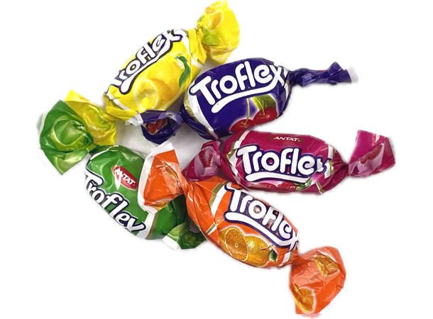 Troflex Fruktkola 800g - 69 kr/kg 