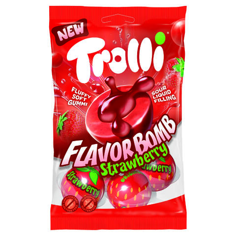 Trolli Flavorbomb Strawberry 21x75g