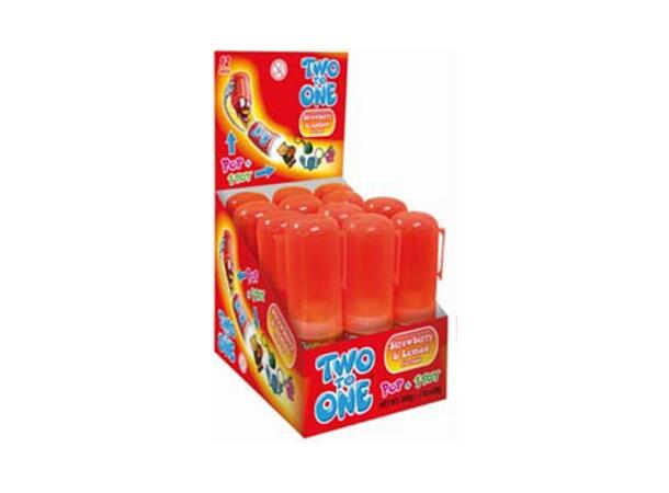 Two To One Strawberry 25g 1x12 