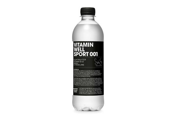 Vitamin Well Sport 001 50cl 1x12 Sitron og lime 