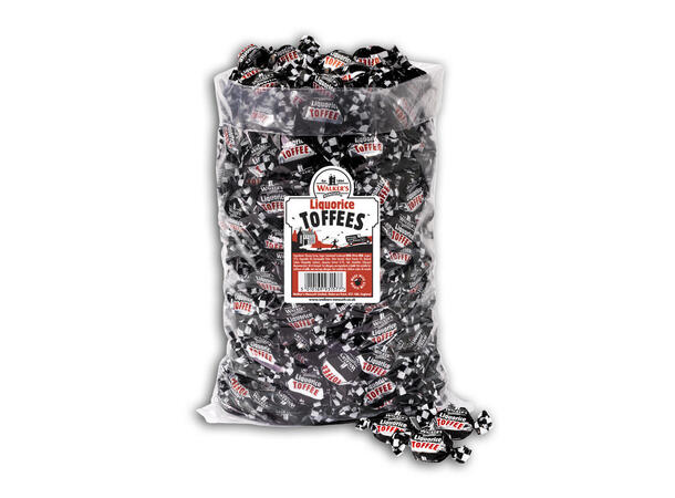Walkers Liquorice Toffee 2,5kg - 142 kr/kg 