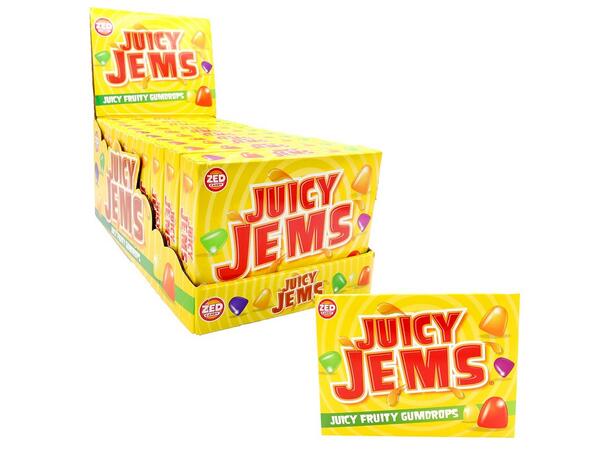 Zed Candy Juicy Jems Box 140g 1x10 