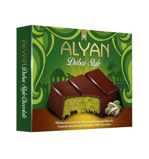ALYAN DUBAI PISTACHIO CHOCOLATE 1x12 121 g