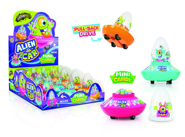 Alien Car 1x12 Johny Bee - Mini Candy 