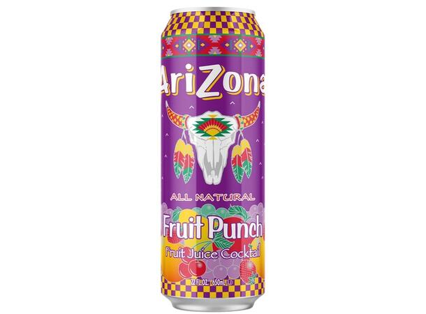 Arizona Fruit Punch Fruit Juice Cocktail - 24 cans / 22 oz 