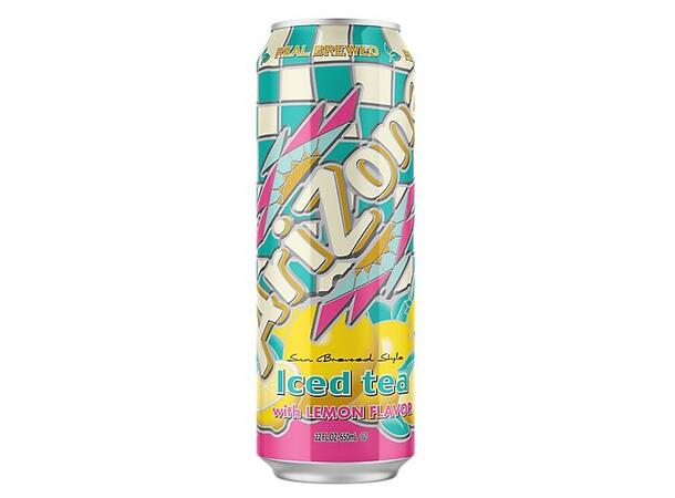 Arizona Iced Tea with Lemon Flavor 650ml 24 cans / 22 oz 
