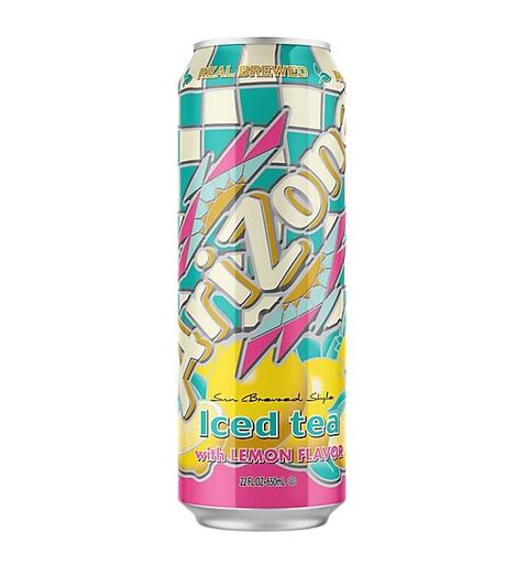 Arizona Iced Tea with Lemon Flavor 650ml 24 cans / 22 oz