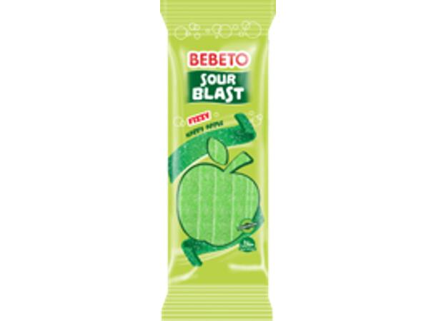 Bebeto Sour Blast Apple 180g 1x24 