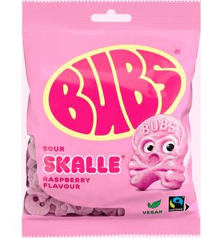 Bubs Raspberry Skalle 90g 1x12