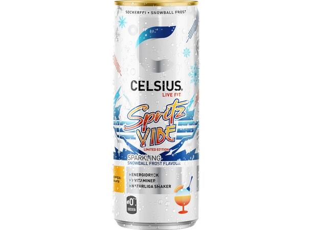 CELSIUS SPRITZ VIBE 355ML 1x24 