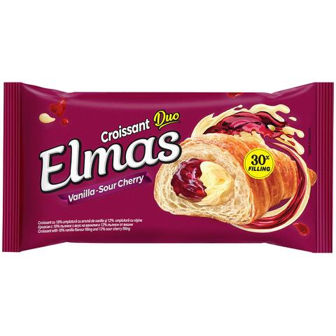 Croissant Elmas Vanilla-Sour Cherry 60G 1x26