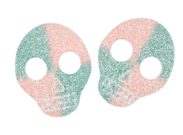 Fizzy Bubble Skull 4K 