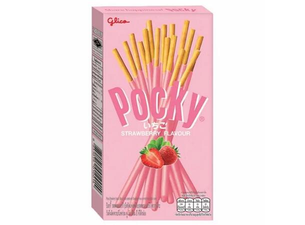 Glico Pocky Strawberry Flavour 43g 1x10 