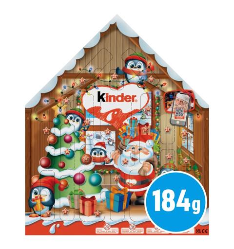 KINDER CHALET ADVENT CALENDAR 1x1 184 g