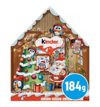 KINDER CHALET ADVENT CALENDAR 1x1 184 g