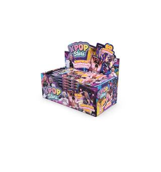 K POP Stars Card+Lollipop 5,5g 1x24