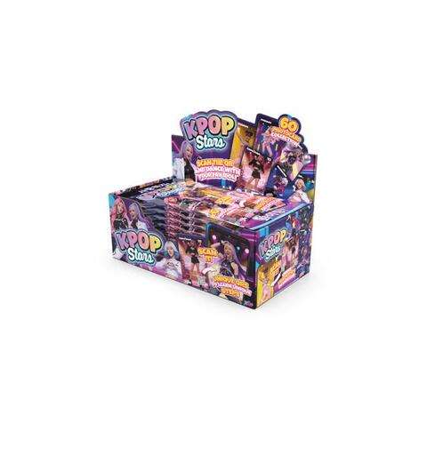 K POP Stars Card+Lollipop 5,5g 1x24