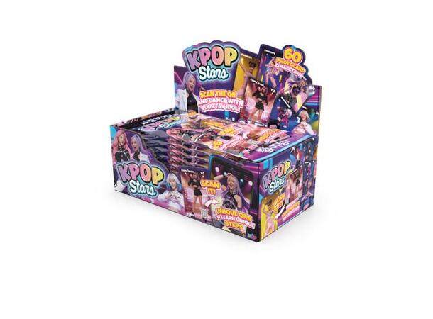 K POP Stars Card+Lollipop 5,5g 1x24 