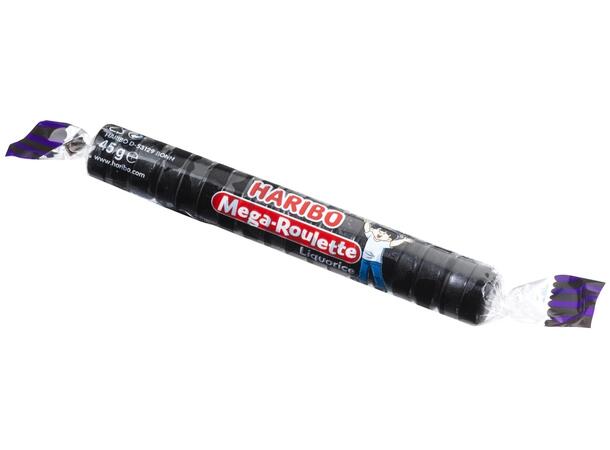 Mega Roulette Liquorice 45g 1x40 