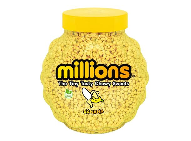 Millions Banana Flavour Jar 2.27kg 