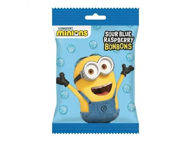 Minions Sour Blue Raspberry BonBons 90g 1x24 