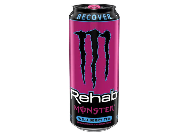 Monster Rehab Wild Berry 15.5 OZ 1x24 