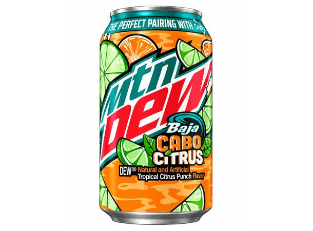 Mountain Dew Baja Cabo Citrus 1X12 355 ml 