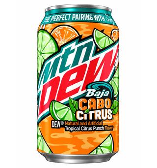 Mountain Dew Baja Cabo Citrus 1X12 355 ml