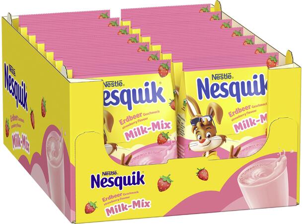 Nesquik Milk Mix Strawberry 350g 1x14 