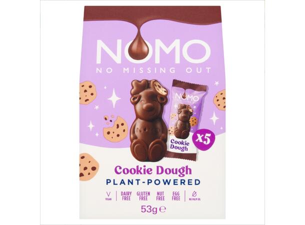 Nomo Mini Cookie Dough Reindeer 5 Pack 53g 1x6 