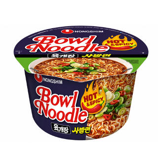 Nongshim Bowl Noodle Hot Spicy 100g 12x100g