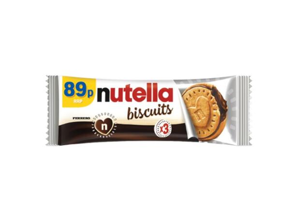 Nutella Biscuits 3 pack 41,4 g 1x28 