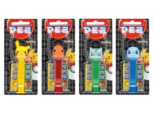 PEZ POKEMON 1+2 Pikachu 1x12 