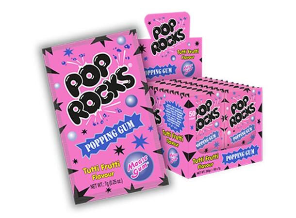 Pop Rocks Tutti Frutti 7g 1x50 