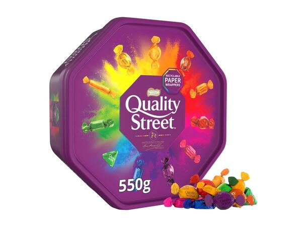 QUALITY STREET TUB 550G 1x1 