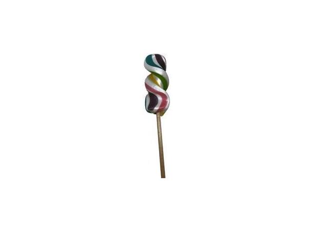 Spiralklubba Regnbåge 50g 1x20 