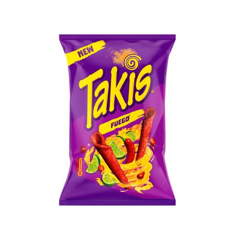 TAKIS FUEGO SUPERDEAL 100g 1X18 DATO 30 NOVEMBER SENDES FRA 3 SEPTEMBER