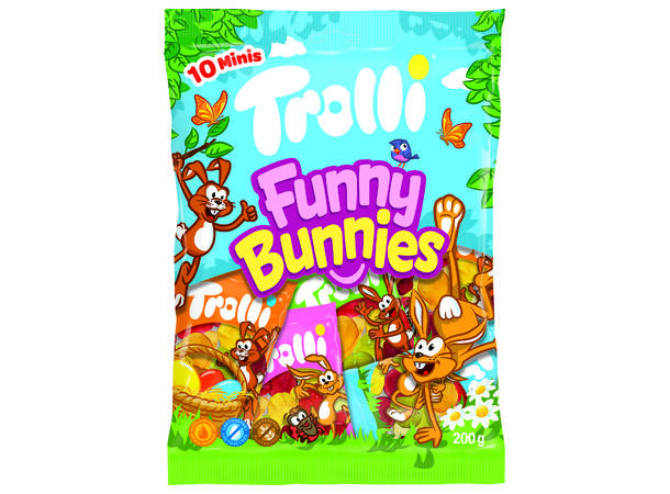 Trolli Funny Bunnies 200g BF: 30.06.26 1x8 