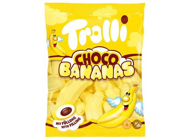 Trolli Mallow Choco Bananas 8x150g 