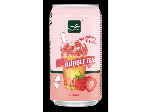 Tropical Bubble Tea Strawberry 235ml 1x24 