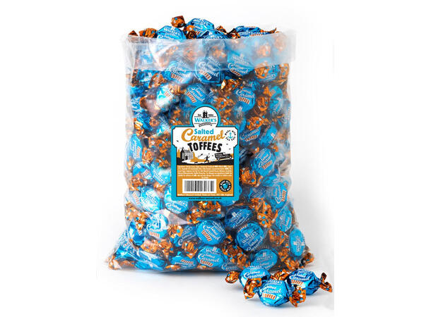 Walkers Salt Caramel 2,5kg - 117 kr/kg 
