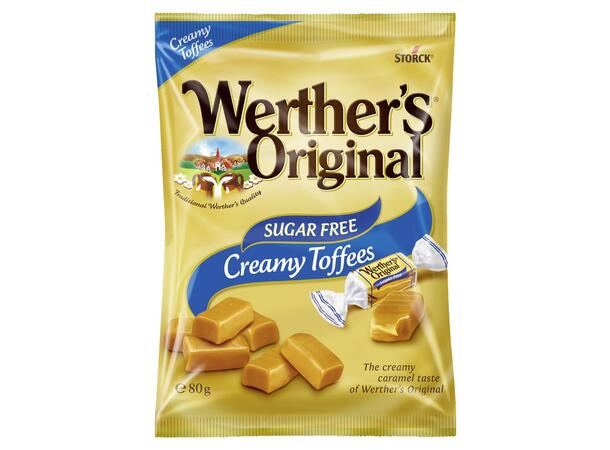 Werthers Toffee Sockerfri 80g 1x18 
