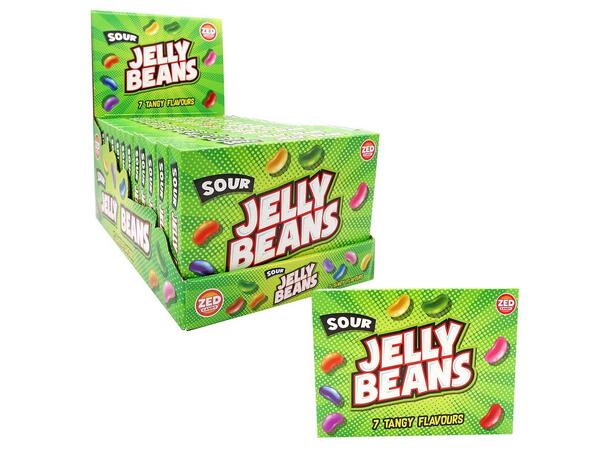Zed Candy Sour Jelly Beans Box 120g 1x12 