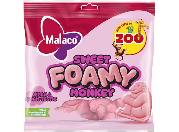 Zoo Foamy Monkey 115g 1x10 