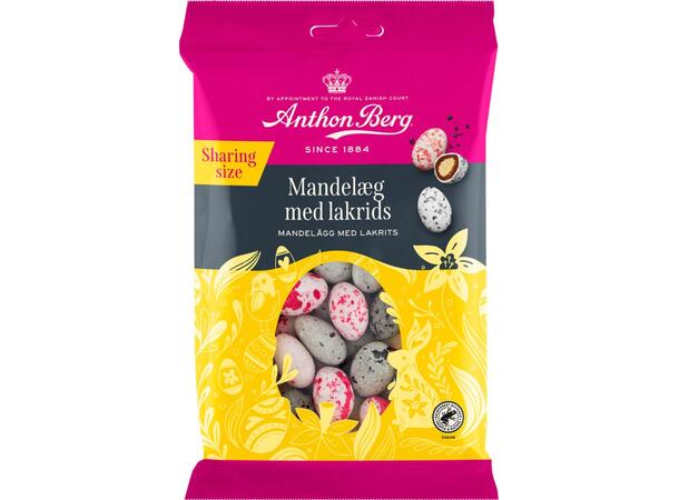 AB Mandelägg Lakrits 215g 1x24 