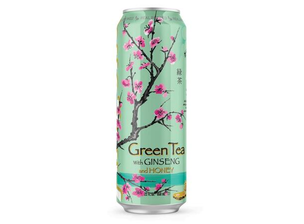 Arizona Green Tea with Ginseng & Honey - 24 cans / 22 oz 