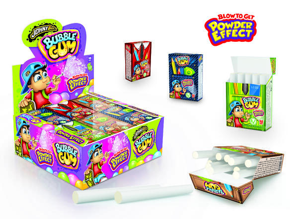 Bubble Gum + Powder Effect 35g 1x18 Johny Bee 