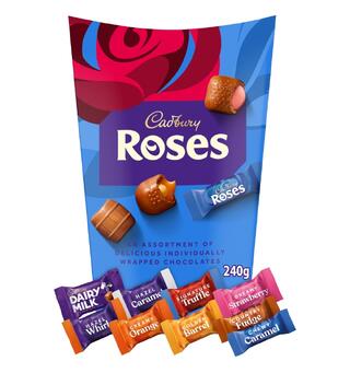 CADBURY ROSES CARTON 1x1 240 g
