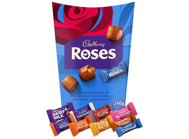 CADBURY ROSES CARTON 1x1 240 g 